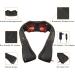 Shiatsu Neck & Shoulder Massage Device with Heat 3D Deep Tissue Massager for Home Office & Car Adjustable Speeds - Buy Online on GoSupps.com