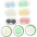 Homsfou Contact Lens Container with Mirror - Portable Lens Storage Case for Color Contacts - Travel-Friendly Accessories - Buy Online on GoSupps.com