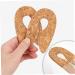FRCOLOR 2 Pairs Transparent Heel Pads - Silicone Heel Cushion & Elevator Insoles for Women & Men Shoes - Buy Online on GoSupps.com