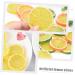 13pcs Imitation Lemon Slice Artificial Lemon Slices Lifelike Lemon Slices Vases Home Decor Wedding Decorations Decorative Fake Fruit Wedding Ornament Fake Fruit Ornament Fake Lemon Assorted Color 4X4X0.8CM - Buy Online on GoSupps.com