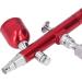 Airbrush Kit with Portable G1/8 DIY Paint Spray for Makeup Nail Art Tattoo Lightweight and Easy to Carry (AR180 red) - Buy Online on GoSupps.com