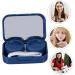 SewoArt Sweet Lens DUI - 4-Box Care Set for Colored Contact Lenses | Compact Storage Case with Mirror & Soaked Storage | Blue 6.5x4.5x2cm - Buy Online on GoSupps.com
