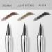 Cooklesa Eyebrow Cooklesa 2024 Upgraded Natural Waterproof Eyebrow Pen with Microfine Tip Two-Pronged Eyebrow Pencil 3D Long-Lasting Natural Waterproof Microblading Eyebrow Pen Makeup (Brown) - Buy Online on GoSupps.com