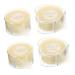 Mipcase 4 Rolls Double Eyelid Stickers Round Stickers Eyelid Lifting Lace Strip Eyelid Lifter Strip Woman