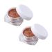 2pcs Loose Eyeshadow Glitter Eye Shadow Loose Pigment Eyeshadow Glitter Eyeshadow Highlighter Manicure 1 Count (Pack of 1) Golden