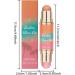 WJnflQN Cream Blush MultiPurpose Cream Blush Stick For Face 76g Long Lasting Tints for Contour Highlight Face Lips Lightweight Texture Radiant Finish ZPA02000404 - Buy Online on GoSupps.com
