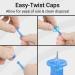 Vive Easy-Twist Lancets for Diabetes - 300 Count 30 Gauge Single Use Finger Pricker for Glucose Monitoring - Safe & Disposable Testing Needles - Buy Online on GoSupps.com