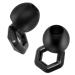 Concert Earplugs High-Fidelity Noise Reduction and Tinnitus Relief for Concerts Loud Music Musicians Motorcycles Airplanes Raves(Black)