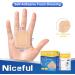 Niceful 10 Pcs Waterproof Silicone Foam Dressing 1.6x2 for Wounds - HSA/FSA Eligible & Absorbent Bed Sore Bandages - Wound Care Dressing (10 Dressings) - Buy Online on GoSupps.com