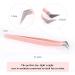 Tweezers for Eyelash Extension Professional Eyelash Extensions Metal Stainless Steel Tweezers Pink Elbow Standalone (Seven Tweezers) Seven Tweezers Pink - Buy Online on GoSupps.com
