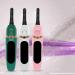 Heated Eyelash Curlers - Rechargeable Electric Lash Curler with Comb & LED Display | Perfect Makeup Tool & Gift for Women (Pink - Buy Online on GoSupps.com