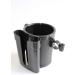 Bike Cup Holder with Cell Phone and Key Holder Combo for Beach Cruiser and Commuter Bikes - Black - Buy Online on GoSupps.com