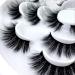 Buy HBZGTLAD 7 Pairs Natural 3D Mink False Eyelashes - Long Makeup & Eyelash Extensions | International Shipping Available - Buy Online on GoSupps.com