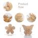 8Pcs Large Hair Claw Clips for Thick Hair - Strong Matte Jaw Clips for Women - Non-slip Butterfly Hair Clips (2 Styles) - Buy Online on GoSupps.com