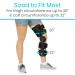 Vive ROM Knee Brace Hinged Immobilizer for ACL MCL PCL Injuries | Adjustable Orthosis for Men & Women | Post-Op Recovery Support & Rehab - Buy Online on GoSupps.com