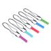 5pcs Soft Block Shaped Teething Pendant Toy - Silicone Sensory Chew Necklace for Autism ADHD - Buy Online on GoSupps.com