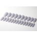 TEN NAILS 24pcs Ballerina False Nails Fake Coffin Long Tips 12 Sizes with Glue (Matte Light Grey) - Buy Online on GoSupps.com