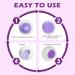 La Bellefe Lavender Scented Wax Melts - Natural Soy Wax Cubes for Warmers - Gift Set for Birthdays, Weddings, Parties, Spa & Meditation (2.5oz/70.9g*2) - Buy Online on GoSupps.com