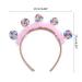 amangul Toddler Pleated Lace Lollipop Shape Headband Amusement Park Children Day Party Festival Hair Hoop for Couple Headpiece(4) - Buy Online on GoSupps.com