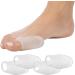 Gel Big Toe Bunion Guard 4 Pack - Transparent Hallux Bunion Relief One Size Fits All - International Shipping Available - Buy Online on GoSupps.com