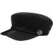 WETOO Women's Black Newsboy Visor Beret Hat Cap - Stylish and Chic - Buy Online on GoSupps.com