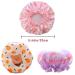 TCOTBE 3 Pcs Kids Shower Caps - Rabbit Prints, Double Layers, Reusable PEVA Bath Hats for Boys and Girls - Buy Online on GoSupps.com