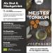 Master Tonic Vegan Organic Vinegar - 3 x 250ml Immunity Boosting Smoothie & Salad Dressing with Turmeric Lemon Garlic & Ginger - Superfoods Natural Vital Drink - Buy Online on GoSupps.com