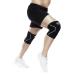 Rehband 3mm Neoprene Knee Sleeve - Lightweight Compression Brace for Sports - Unisex Running Support - Black - Size Large - 1 Pair - Buy Online on GoSupps.com