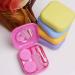 Lentil & Contact Lens Storage Container | Square Mini Box with Mirror | Perfect for Colored Contact Lenses | Stylish R Roze Design - Buy Online on GoSupps.com