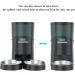 HoneyGuaridan Automatic Cat Feeder for 2 Cats - 6.5L/4.5L Pet Food Dispenser with Stainless Steel Bowl - 6 Meals - Blue - Buy Online on GoSupps.com