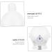 PLAFOPE 1pc Perfume Bottle Scented Cosmetic Sprayer Bottle Refillable Liquid Bottle Empty Perfume Container Mini Spray Bottle Humidifier Empty Glass Composite Material Perfume Rack Travel 9X4X4CM Silver - Buy Online on GoSupps.com