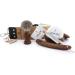 JAG Shaving Razor Set - 6-Piece Luxury Gift Set with Super Dachshaar Brush Shaving Soap & Wood Holder - Perfect for International Shipping - Buy Online on GoSupps.com