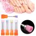 nail drill bit Rotekt 5pcs Nail Polish Grinding Drill Clean Brush Head for Electric Nail Drill Nail Dust Remover