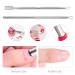 Premium Nail Polish Remover Clips Set - 600 Cotton Pads Nail Tips & Tools for Effortless Nail Care - Buy Online on GoSupps.com