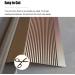 Floor Transition Strip 10cm Wide Aluminum Transitions Ramp Thresholds Reducer Bar for Wood/Laminate/Vinyl/Tile Floors (Color : Silver Size : Long 120cm/47.2in) Silver Long 120cm/47.2in - Buy Online on GoSupps.com