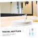 Ipetboom 1 Set Silica Gel Bottle Travel Cosmetic Containers Travel Liquid Container Cleaning Solution Bottle Travel Makeup Bottle Travel Lotion Press Tubes Travel Bottle Portable - Buy Online on GoSupps.com