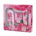 Biofresh Cosmetics Rose of Bulgaria Gift Set for Women - Hair Shampoo Cosmetic Soap Hand Cream with Rose Essential Oil and Rose Water