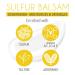 Dr. Robaina Sulfur Balsam Conditioner - Shea Butter & Tea Tree Moisturizer for Hair and Scalp - Beauty & Personal Care - Buy Online on GoSupps.com