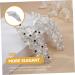HAPINARY Rhinestone Hair Clip Headwear for Women Flower Hair Clips for Women Rhinestone Flower Hair Clip Girl Headdress Flower Hair Barrette Sparkly Hair Clip Hair Accessory Bride Abs - Buy Online on GoSupps.com