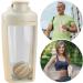 Fehloh 500ml Protein Shaker Bottle with Whisk & Ball - Beige Protein Mixing Cup for Smooth Supplements & Shakes - International Shipping - Buy Online on GoSupps.com