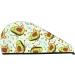 Buy Avocado Microfiber Hair Towel - Soft Super Absorbent & Quick Dry for Women with Long Curly & Thick Hair | Coral Velvet Wrap - Buy Online on GoSupps.com