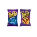 Fisher's Takis Fuego Tortilla Chips Hot Chili and Lime + Blue Heat | 1 Pack of Each Variety | 113 g Per Pack Takis