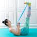FUDOSAN Resistance Bands Professional Exercise Elastic Bands Long Natural Latex Stretch Band Perfect for Strength Training Pilates Yoga Blue - Buy Online on GoSupps.com