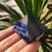 Crystal Rough Natural Lapis Lazuli Quartz Crystal Pyramid Natural Stones and Minerals Suitable for Home - Buy Online on GoSupps.com