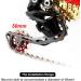 Saite 12T Rear Derailleur Pulley - Aluminum Alloy Jockey Wheel with Ceramic Guide - for Road, Mountain, MTB, BMX - Buy Online on GoSupps.com