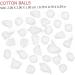 Boules De Coton Nettoyantes Pour Ongles 300 Pcs Taille Moyenne Haute Absorption Usage Professionnel Manucure Salon Et Maison - Buy Online on GoSupps.com