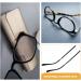 Buy PopetPop 2 Pairs of Glasses Legs | Replacement Bar & Hinge for Men & Women | Metal Black Glasses Accessories - Buy Online on GoSupps.com