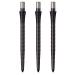 Mission Darts Sniper Points Ripple | Steel Tip Replacement Points | Multiple Colours and sizes 28mm Black