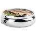 Shop Horse Print Round Pill Box | 3 Compartment Portable Travel Medicine Organizer - Buy Online on GoSupps.com