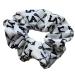 Lacrosse Scrunchie  Lacrosse Hair Accessories  Lacrosse No Crease Premium White Lax Velvet Hair Scrunchies